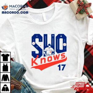 Los Angeles Sho Knows 17 Baseball Retro Shirt