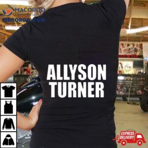 Lucy Rohden Allyson Turner Tshirt