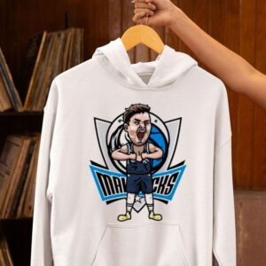 Luka Doncic Dallas Mavericks Player Cartoon Hoodie