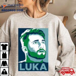 Luka Player Basketball Dallas Mavericks Art Green Shirt