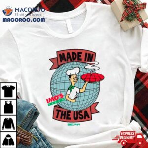 Made In Usa Imo Rsquo S Pizza Tshirt