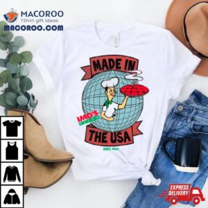 Made In Usa Imo Rsquo S Pizza Tshirt