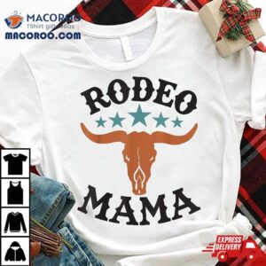 Mama 1st First Birthday Cowboy Western Rodeo Party Matching Shirt