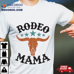 Mama 1st First Birthday Cowboy Western Rodeo Party Matching Shirt