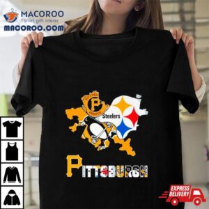 Maps Pittsburgh Sports Teams Logo Shirt