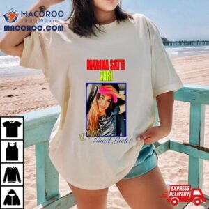 Marina Satti Zari Points Good Luck Tshirt