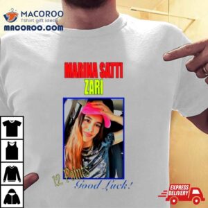 Marina Satti Zari Points Good Luck Tshirt