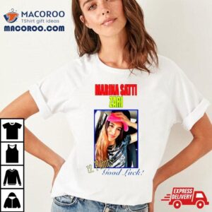 Marina Satti Zari Points Good Luck Tshirt