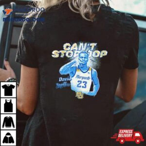 Marquette Golden Eagles David Joplin Can T Stop Jop Tshirt