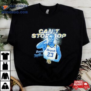 Marquette Golden Eagles David Joplin Can T Stop Jop Tshirt