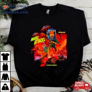 Mars Attacks Playing Football Tshirt