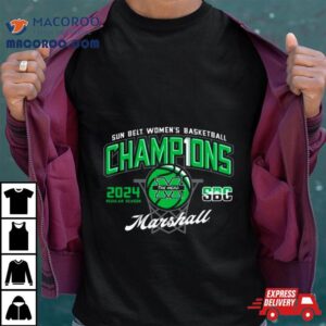 Marshall University Women’s Basketball 2024 Sun Belt Conference Regular Season Champions Shirt