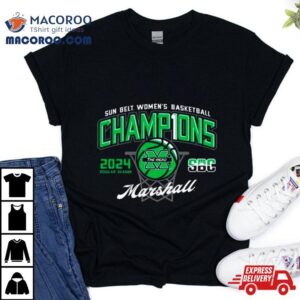 Marshall University Women S Basketball Sun Belt Conference Regular Season Champions Tshirt