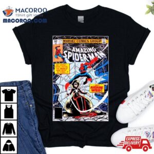 Marvel The Amazing Spider Man Madame Web Comic Cover Shirt