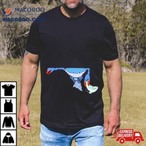 Maryland Crab Catching A Fish Tshirt