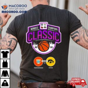 Matchup Tennessee Volunteers Versus Iowa Hawkeyes Women Champions Classic Ncaa March Madness Tshirt