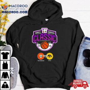 Matchup Tennessee Volunteers Versus Iowa Hawkeyes Women Champions Classic Ncaa March Madness Tshirt