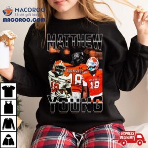 Matthew Young Football Vintage Tshirt