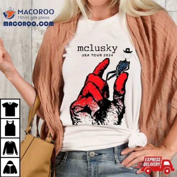 Mclusky Usa Music Tour 2024 Shirt