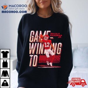 Mecole Hardman Jr Kansas City Game Winning Signature Tshirt