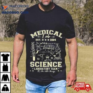 Medical Lab Science Team Est Tshirt