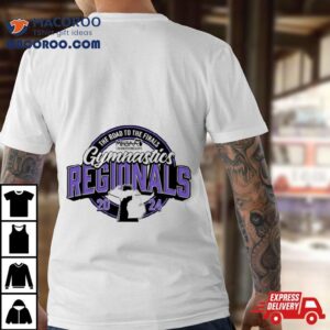 Mhsaa Championships The Road To Te Finals Gymnastics Regionals Logo Tshirt