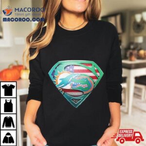 Miami Dolphins And Florida Gators Superman Sports T Shirt