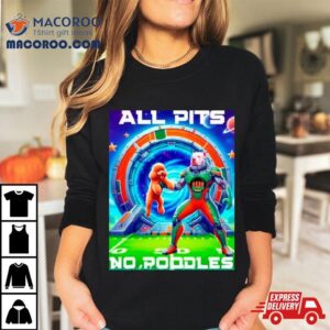 Miami Hurricanes All Pits To Poodles Tshirt