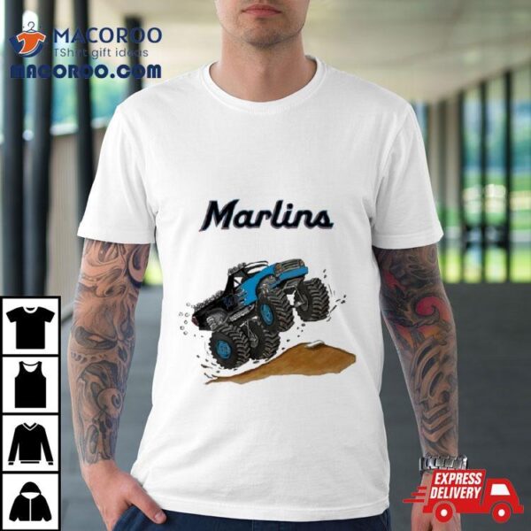 Miami Marlins Monster Truck Mlb Shirt
