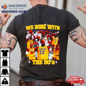 Michael Jordan Goat La Lakers We Done With The S Tshirt