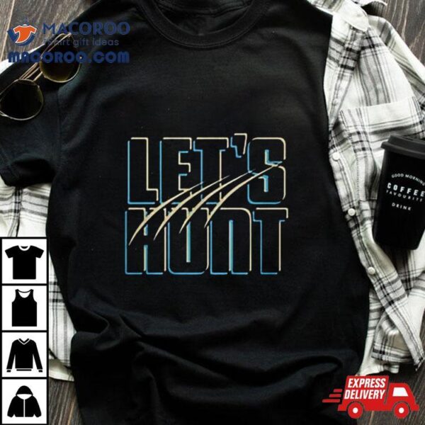 Michigan Panthers Ufl Let’s Hunt Shirt