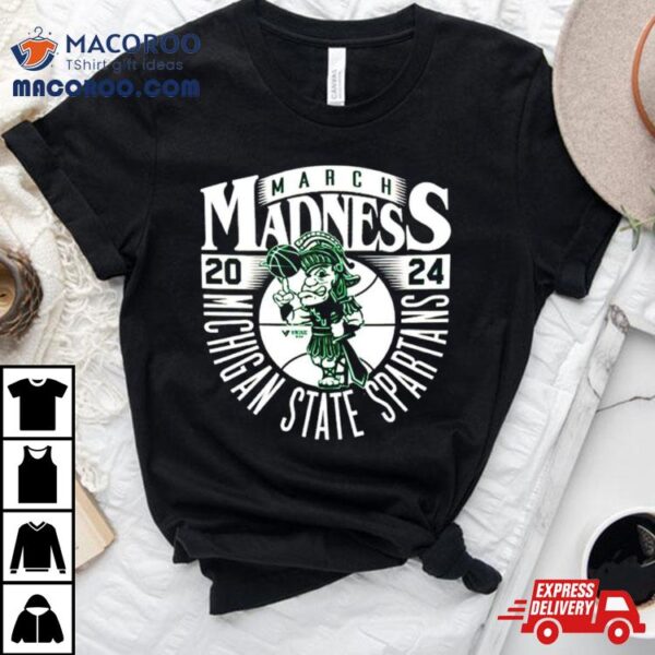 Michigan State Spartans 2024 March Madness Mascoshirt