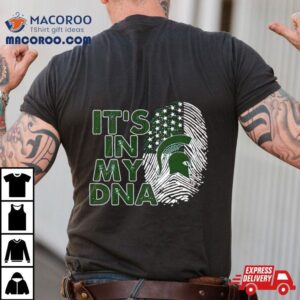 Michigan State Spartans It’s In My Dna Fingerprint Shirt