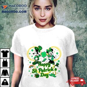 Mickey And Minnie Happy St Patrick Rsquo S Day Tshirt