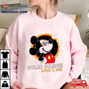 Mickey Total Solar Eclipse April 8 2024 Shirt