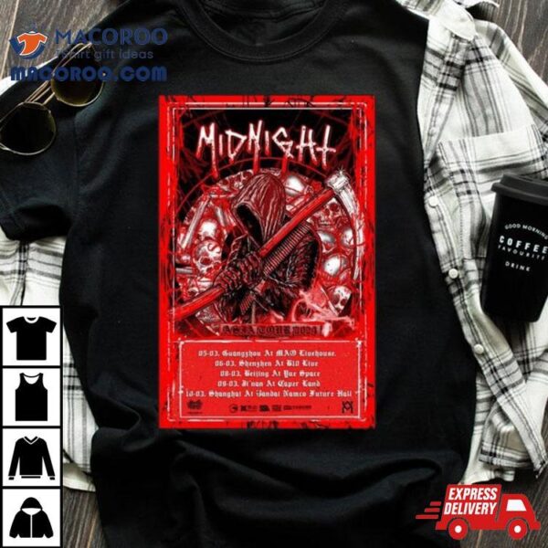 Midnight Asia Tour 2024 T Shirt