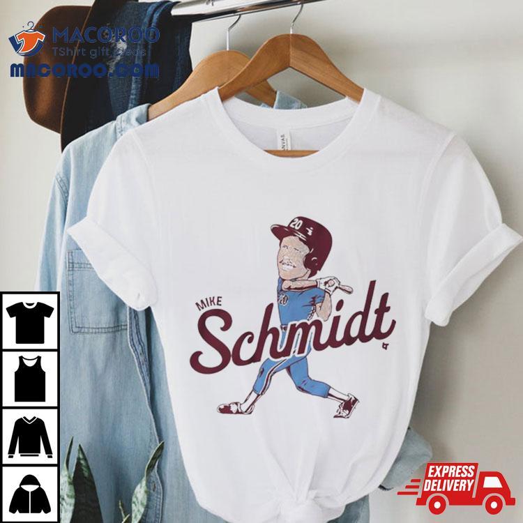 Mike Schmidt Caricature Shirt Mike Schmidt Caricature Shirt