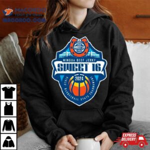 Mingua Beef Jerky Sweet Girls Basketball State Tournament Logo Tshirt