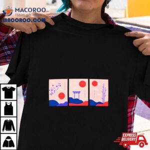 Minimalist Japanese Cover Tshirt