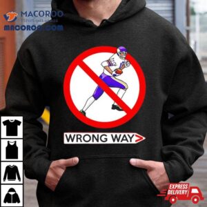 Minnesota Vikings Jim Marshall Wrong Way Tshirt