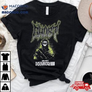 Modern Warfare Iii Ghost Metal Tshirt