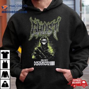 Modern Warfare Iii Ghost Metal Tshirt
