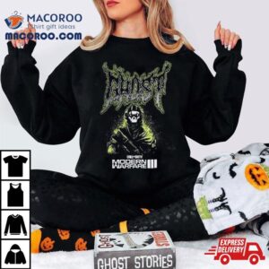 Modern Warfare Iii Ghost Metal Tshirt