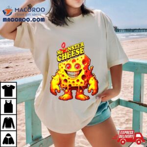 Monster Cheese Funny Tshirt