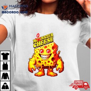 Monster Cheese Funny Tshirt