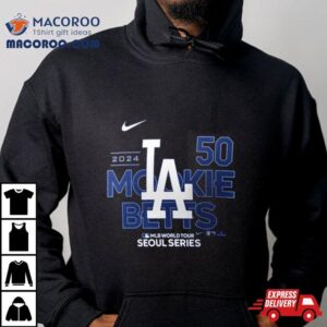 Mookie Betts Los Angeles Dodgers Nike Mlb World Tour Seoul Series Player Tshirt