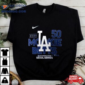 Mookie Betts Los Angeles Dodgers Nike Mlb World Tour Seoul Series Player Tshirt