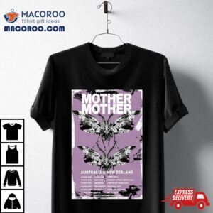 Mother Mother Australia And New Zealand Tour Tshirt