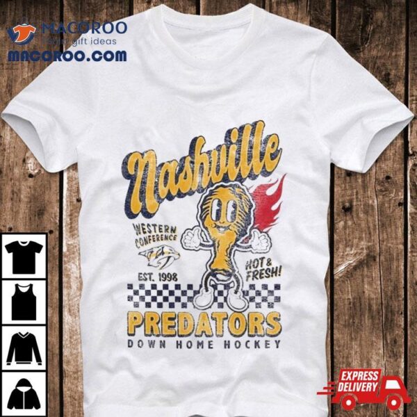 Nashville Predators Mitchell & Ness Concession Stand Shirt