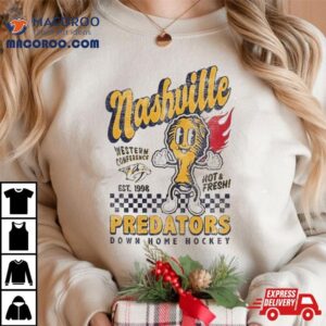 Nashville Predators Mitchell Amp Ness Concession Stand Tshirt